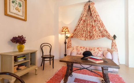 Bedroom with living space